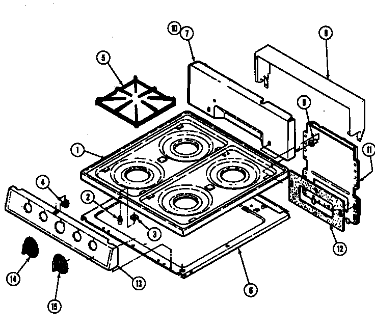 Top assembly