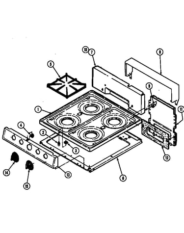 Top assembly