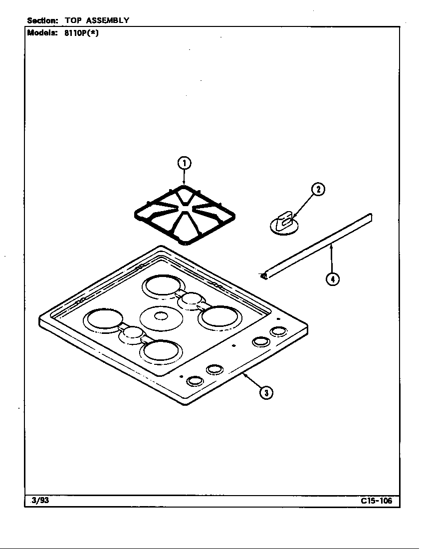 Top assembly