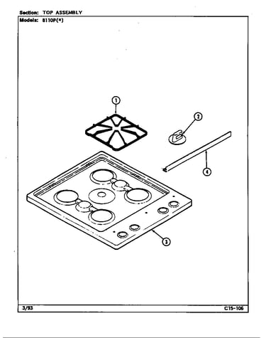 Top assembly
