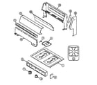 Magic Chef 3120SPW top assembly diagram