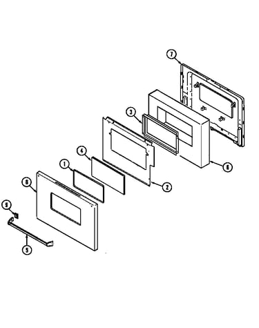 Door (9112wp) (9112wpa) (9112wpw)