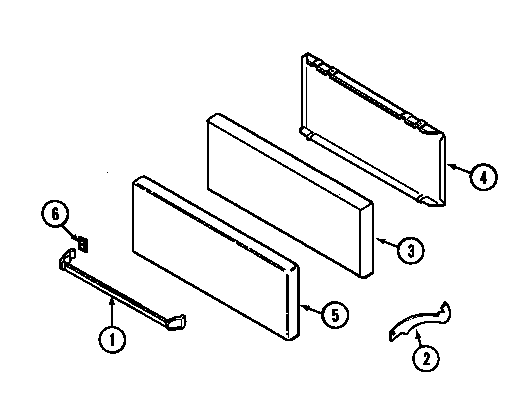 Broiler drawer (9112wp) (9112wpa) (9112wpw)