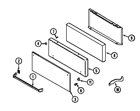 Broiler drawer (9212xp, 9112xp, 9112vp) (9112vpv) (9112xpb) (9212xpb)