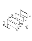 Broiler drawer (9212xp, 9112xp, 9112vp) (9112vpv) (9112xpb) (9212xpb)