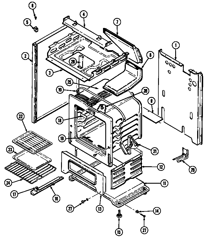Body/oven
