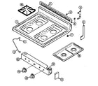 Magic Chef 3121STA top assembly diagram