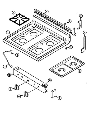 Top assembly