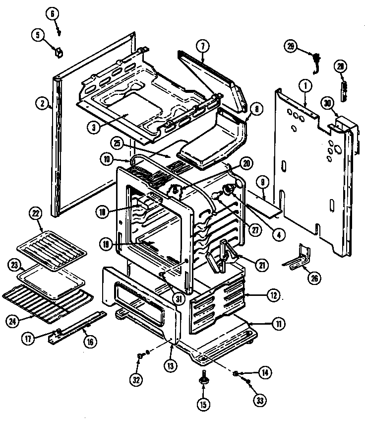 Body/oven