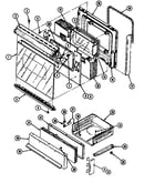Door/drawer (3187xt* model) (3187xta) (3187xtw)