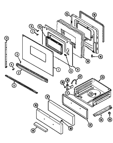 Door/drawer (g3127xra-5) (g3127xra-5)