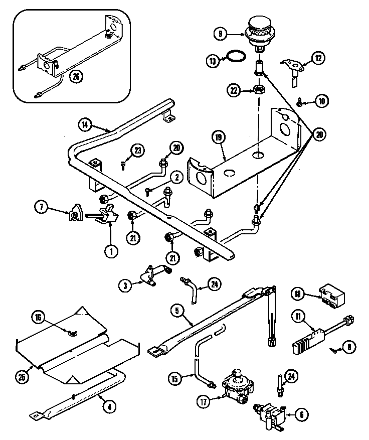 Gas controls (3448sta) (3448stw) (3448xta) (3448xtw)