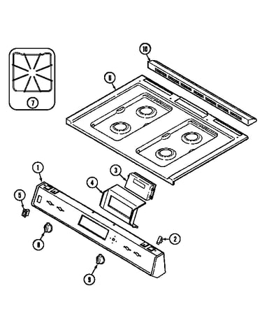 Top assembly