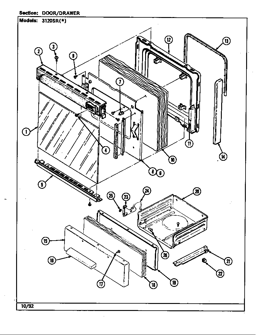 Door/drawer