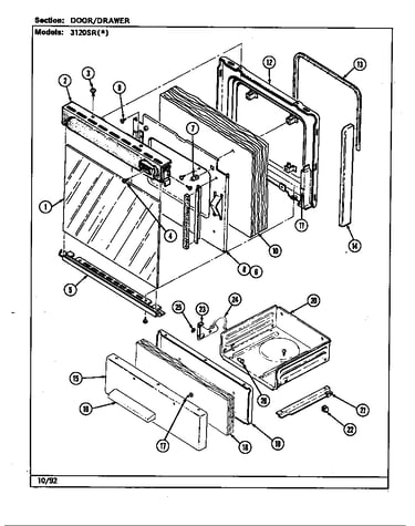Door/drawer