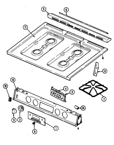 Top assembly