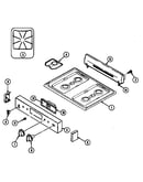Control panel/top assembly