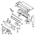 Magic Chef C3888XRA control panel diagram