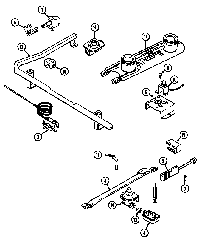 Gas controls (g3110pr*5k)