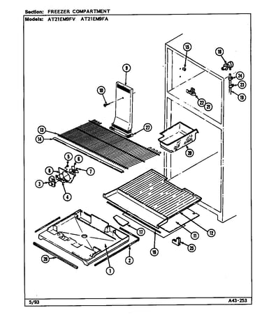 Freezer compartment