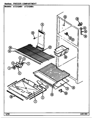 Freezer compartment