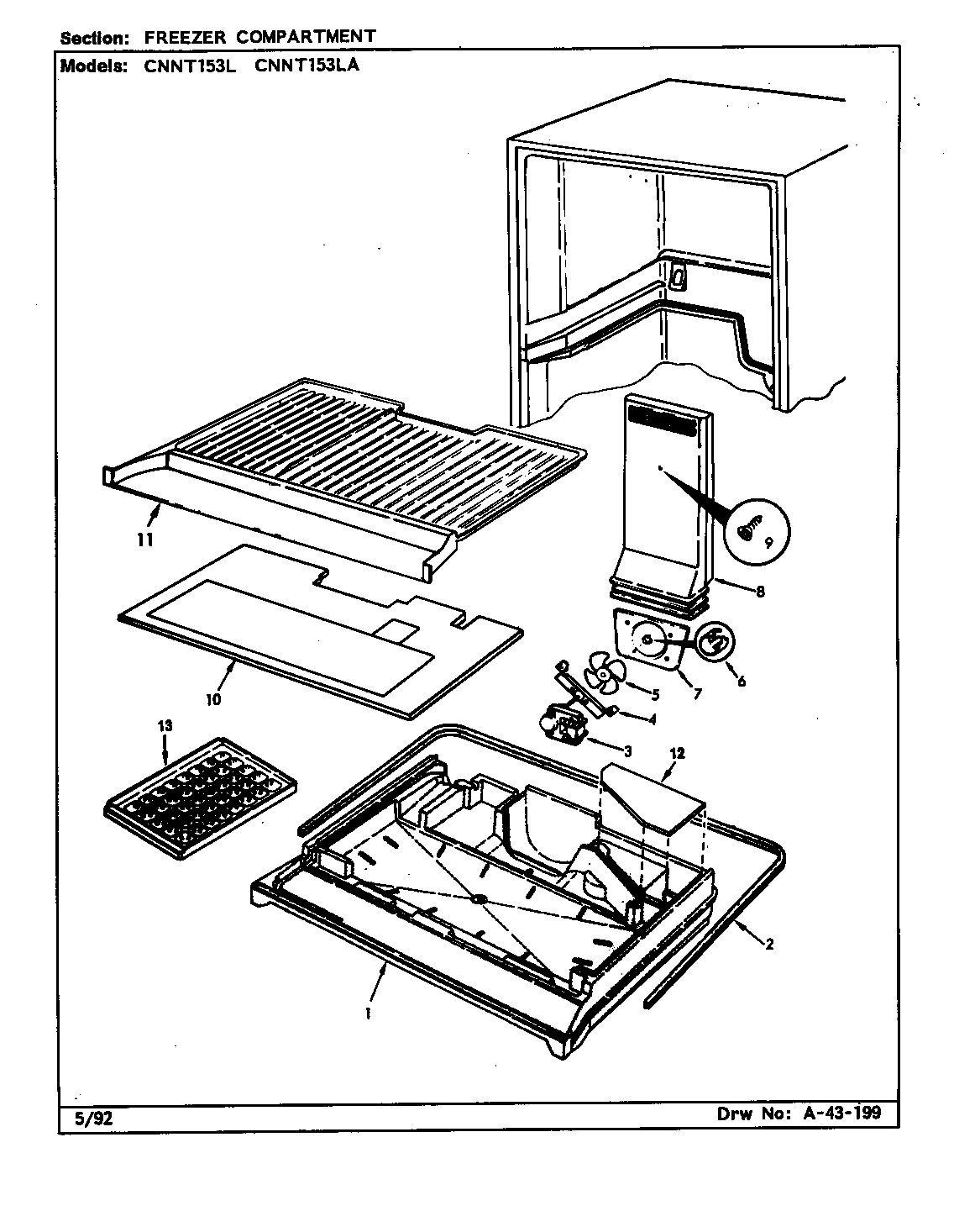 FREEZER COMPARTMENT