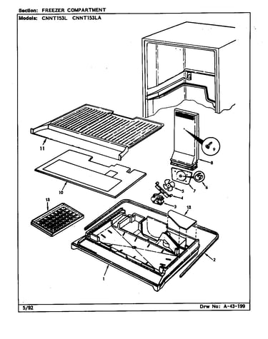 Freezer compartment