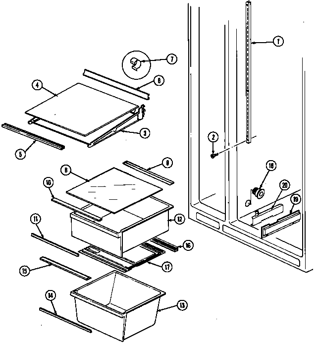 Shelves & accessories