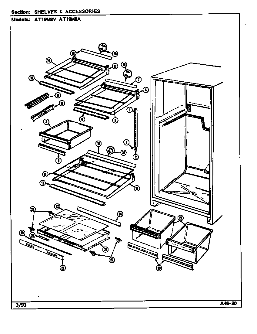 Shelves & accessories