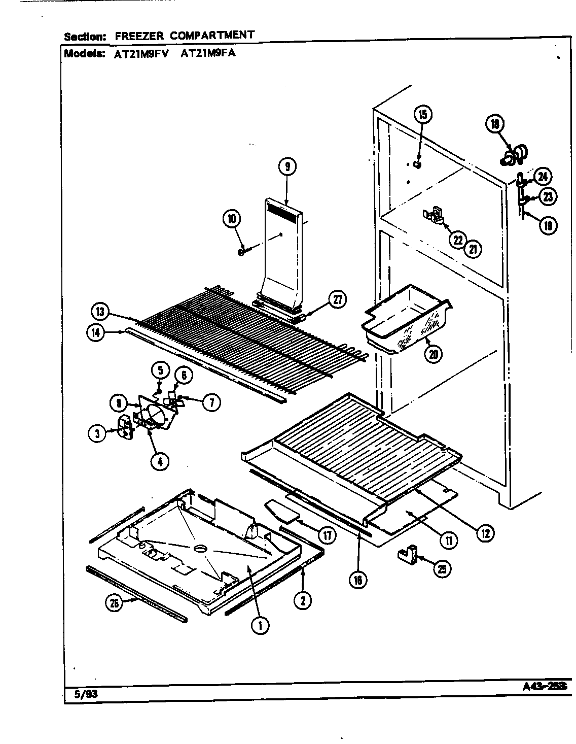 Freezer compartment