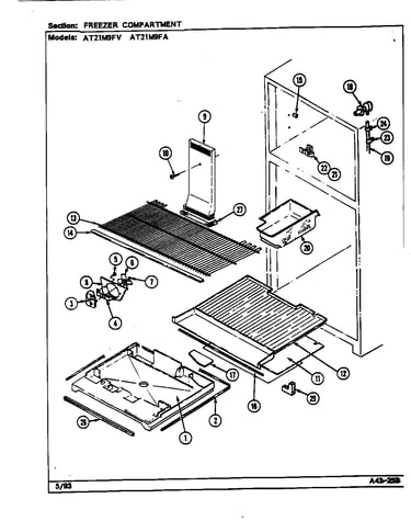 Freezer compartment