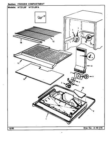 Freezer compartment