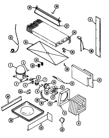 Unit compartment & system
