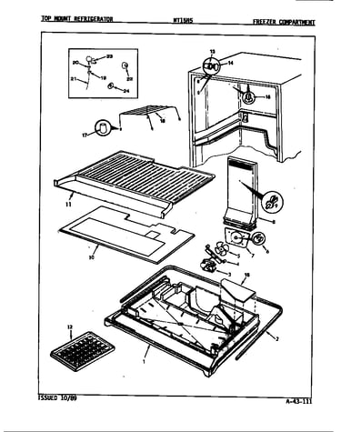 Freezer compartment