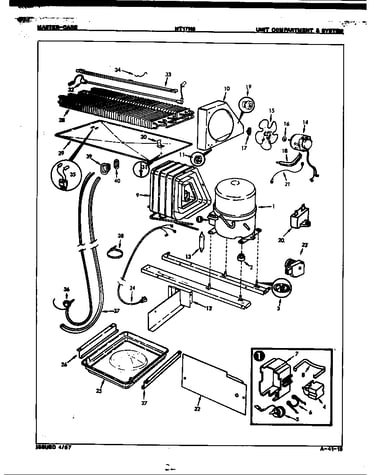 Unit compartment & system
