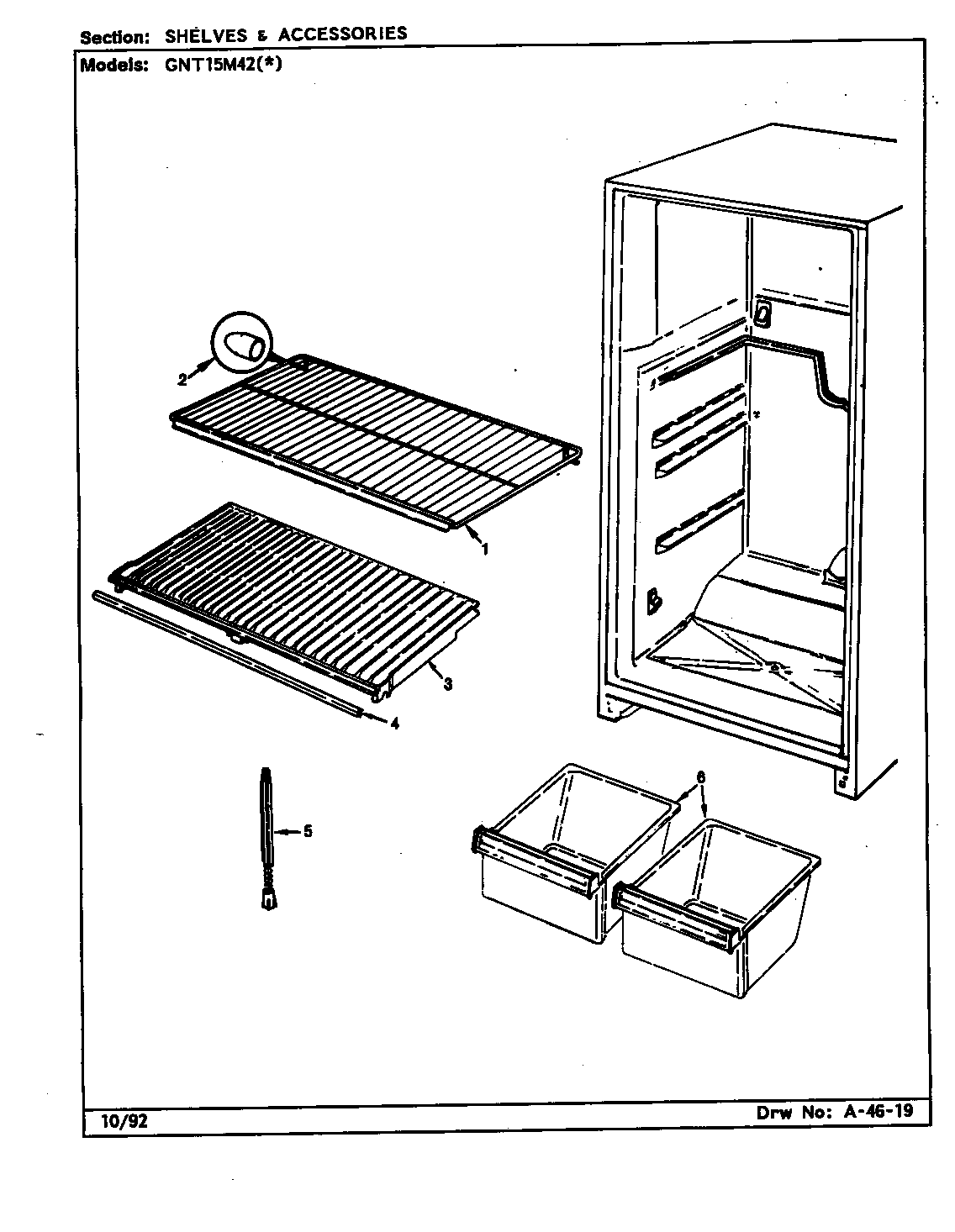 Shelves & accessories
