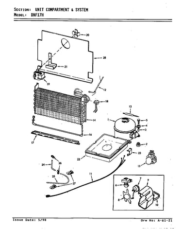 Unit compartment & system