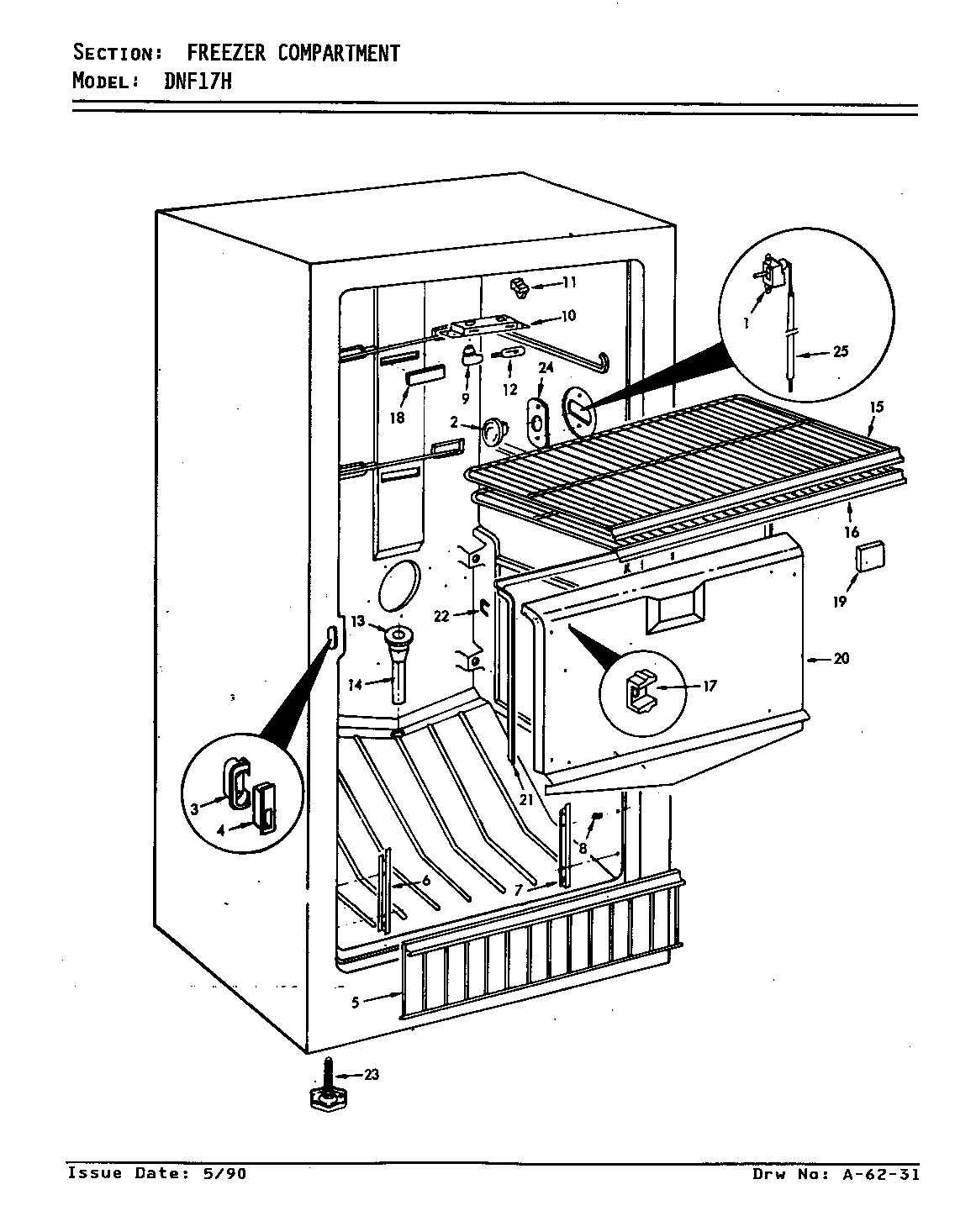 FREEZER COMPARTMENT