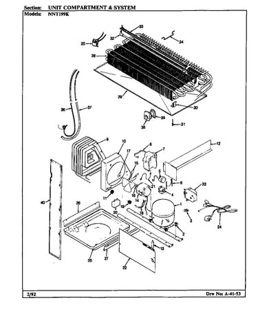 Unit compartment & system