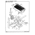 Admiral NT23L9A/BA99C unit compartment & system (nt23l9/ba98b) (nt23l9/ba98c) (nt23l9a/ba99b) (nt23l9a/ba99c) diagram