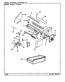Optional ice maker kit (nt23l9/ba98b) (nt23l9/ba98c) (nt23l9a/ba99b) (nt23l9a/ba99c)