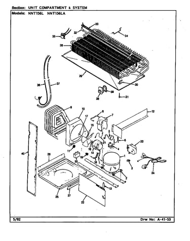 Unit compartment & system (nnt156l/cc01a) (nnt156l/cc01b) (nnt156la/cc02a) (nnt156la/cc02b)