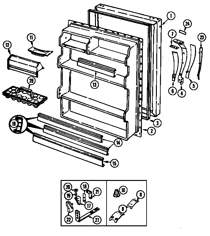 FRESH FOOD DOOR