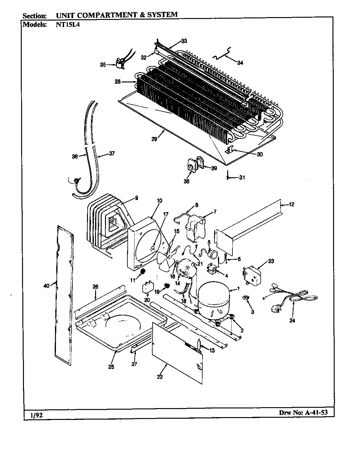 UNIT COMPARTMENT & SYSTEM