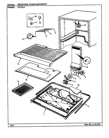 Freezer compartment
