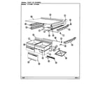 Admiral AT21M9V/DD65A chest of drawers diagram