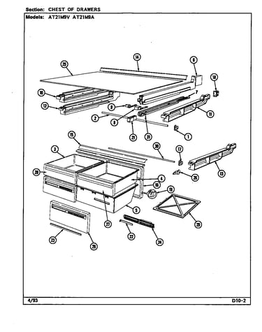 Chest of drawers