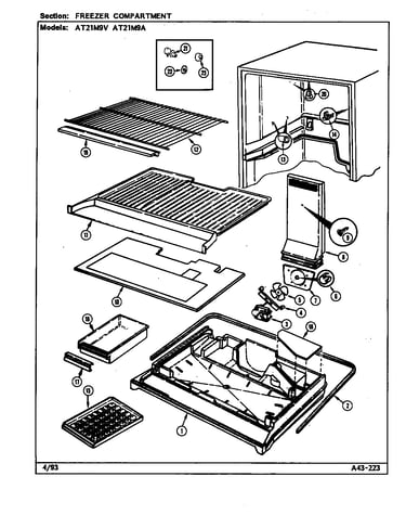 Freezer compartment
