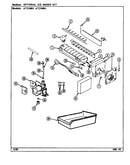 Optional ice maker kit