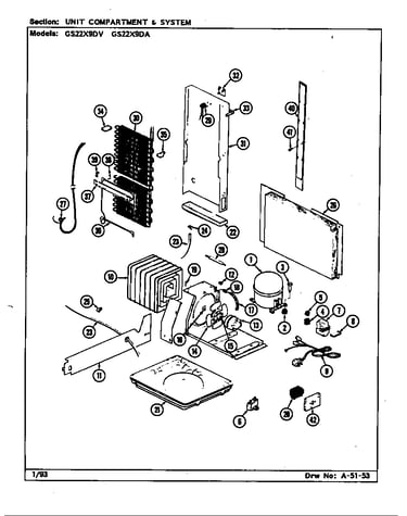 Unit compartment & system